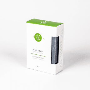All Things Jill - Charcoal + Mint Bar Soap (130g)