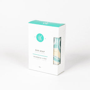 All Things Jill - Eucalyptus + Mint Bar Soap (130g)
