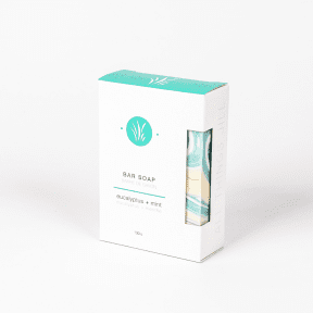 All Things Jill - Eucalyptus + Mint Bar Soap (130g)