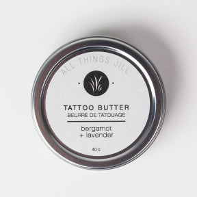 All Things Jill - Bergamot + Lavender Tattoo Butter (40g)
