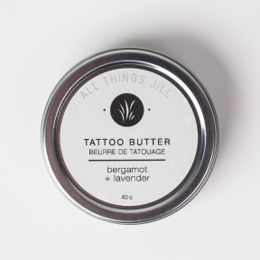 All Things Jill - Bergamot + Lavender Tattoo Butter (40g)
