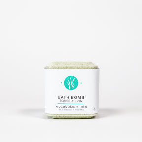 All Things Jill - Eucalyptus + Mint Bath Bomb (105g)