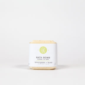 All Things Jill - Lemongrass + Laurel Bath Bomb (105g)