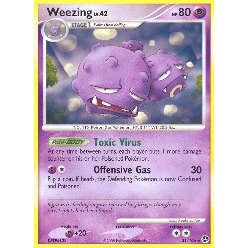 Weezing (31/106) (GE)