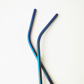 The Last Straw - Blue SS Straw - 8.5 (12ct)