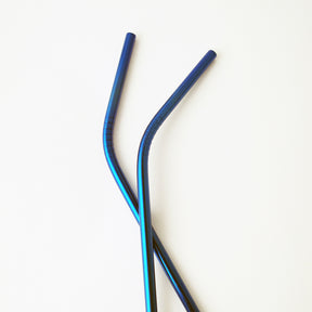 The Last Straw - Blue SS Straw - 8.5 (12ct)
