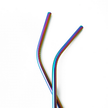 The Last Straw - Rainbow SS Straw - 8.5 (12ct)