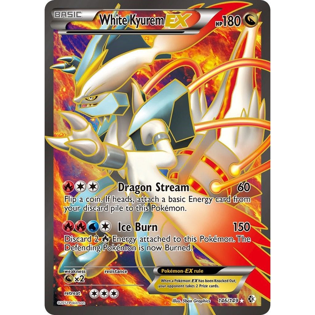 White Kyurem EX (146 Full Art) (146/149) (BCR)