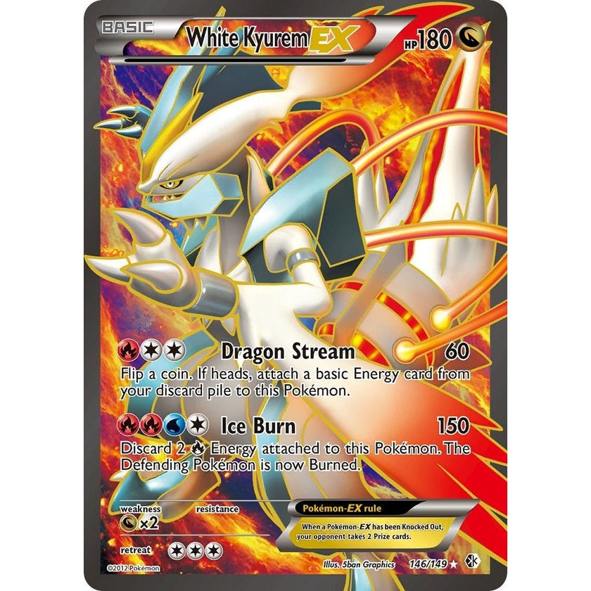White Kyurem EX (146 Full Art) (146/149) (BCR)