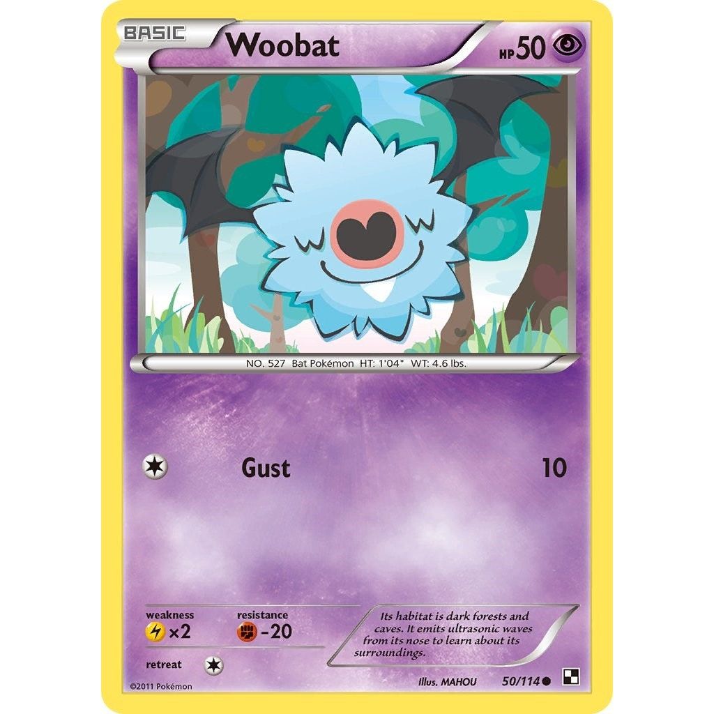 Woobat (50/114) (BLW)