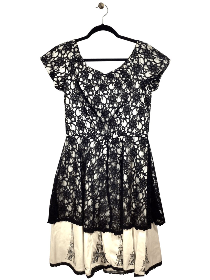 BLACKBIRD STUDIOS Shift Dress Regular fit in Black - L