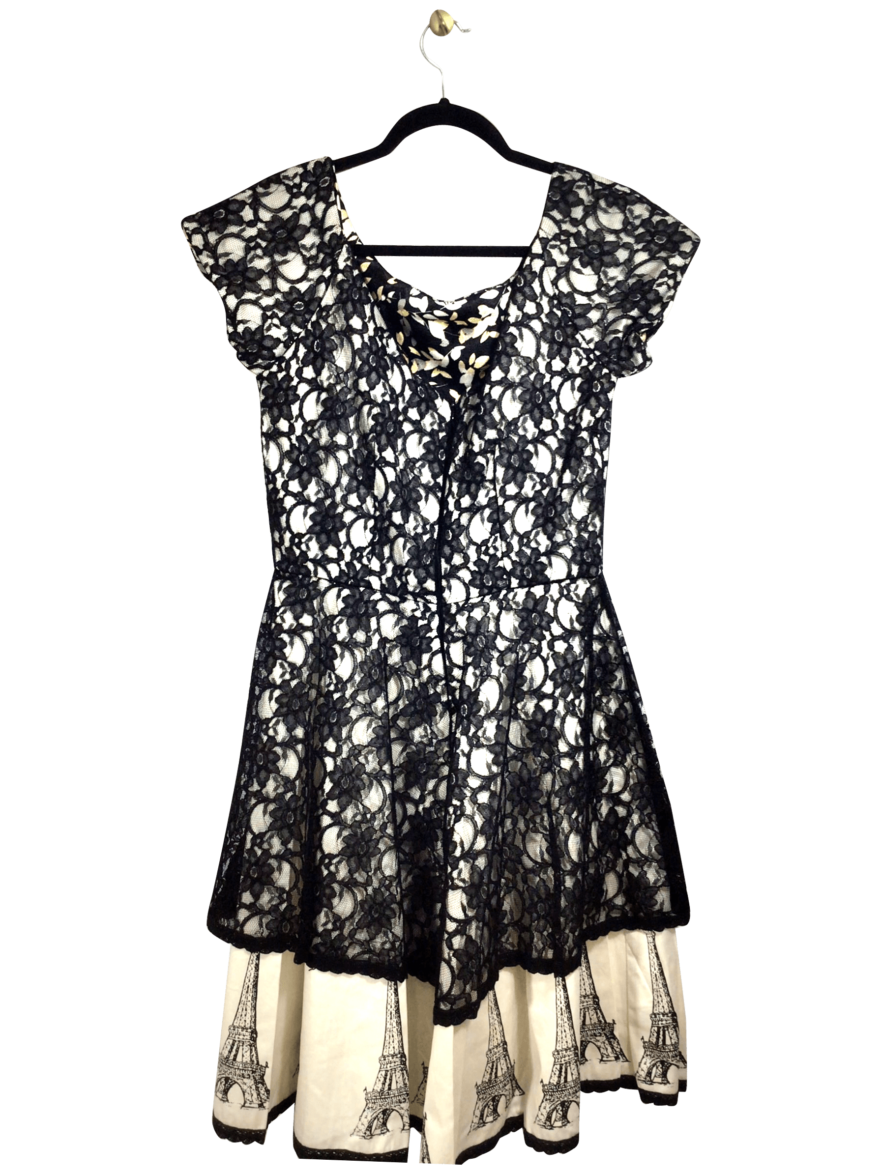 BLACKBIRD STUDIOS Shift Dress Regular fit in Black - L