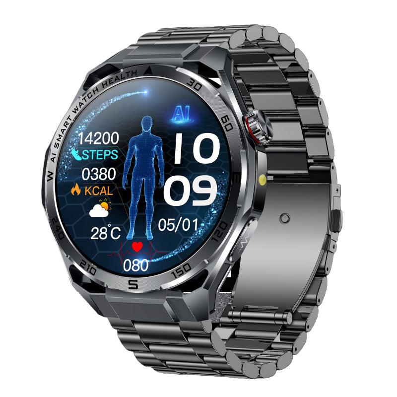 Smartwatch with Fitness Tracking & Bluetooth Calling – Multi-Strap Sport Smart Watch