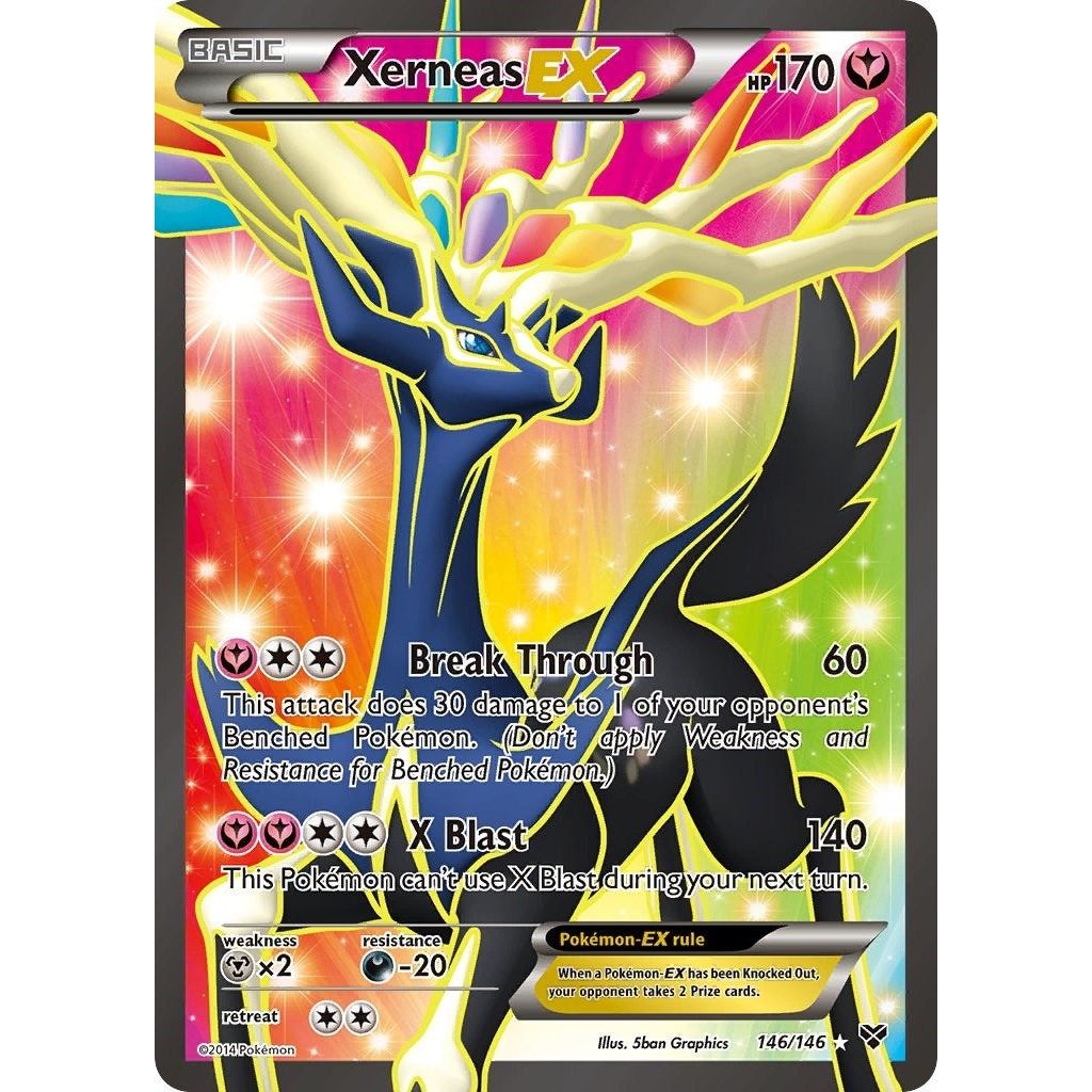 Xerneas EX (146 Full Art) (146/146) (XY)