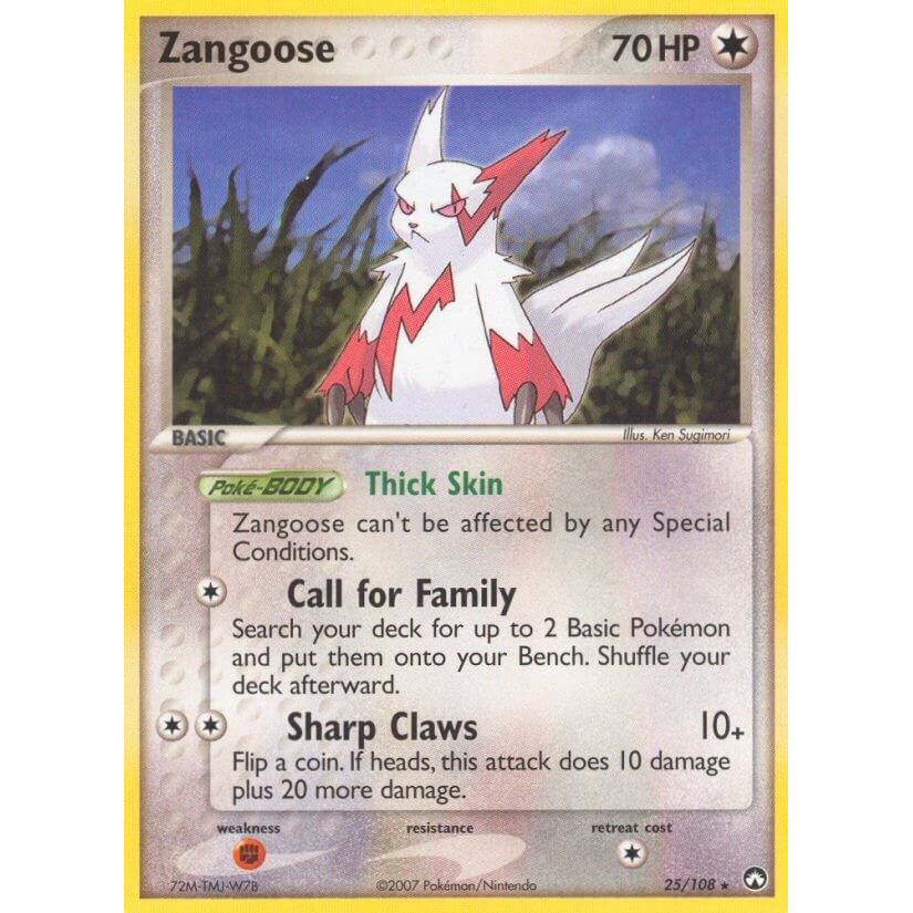 Zangoose (25/108) (PK)