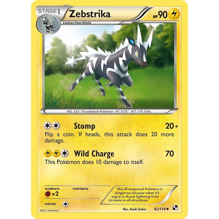 Zebstrika (42) (42/114) (BLW)