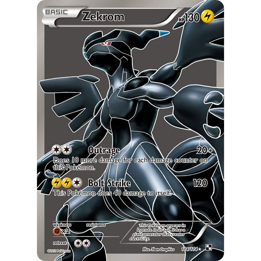 Zekrom (114 Full Art) (114/114) (BLW)