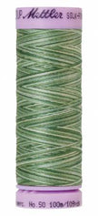 Mettler Silk-Finish 50wt Variegated Cotton Thread 109yd/100M Spruce Pines