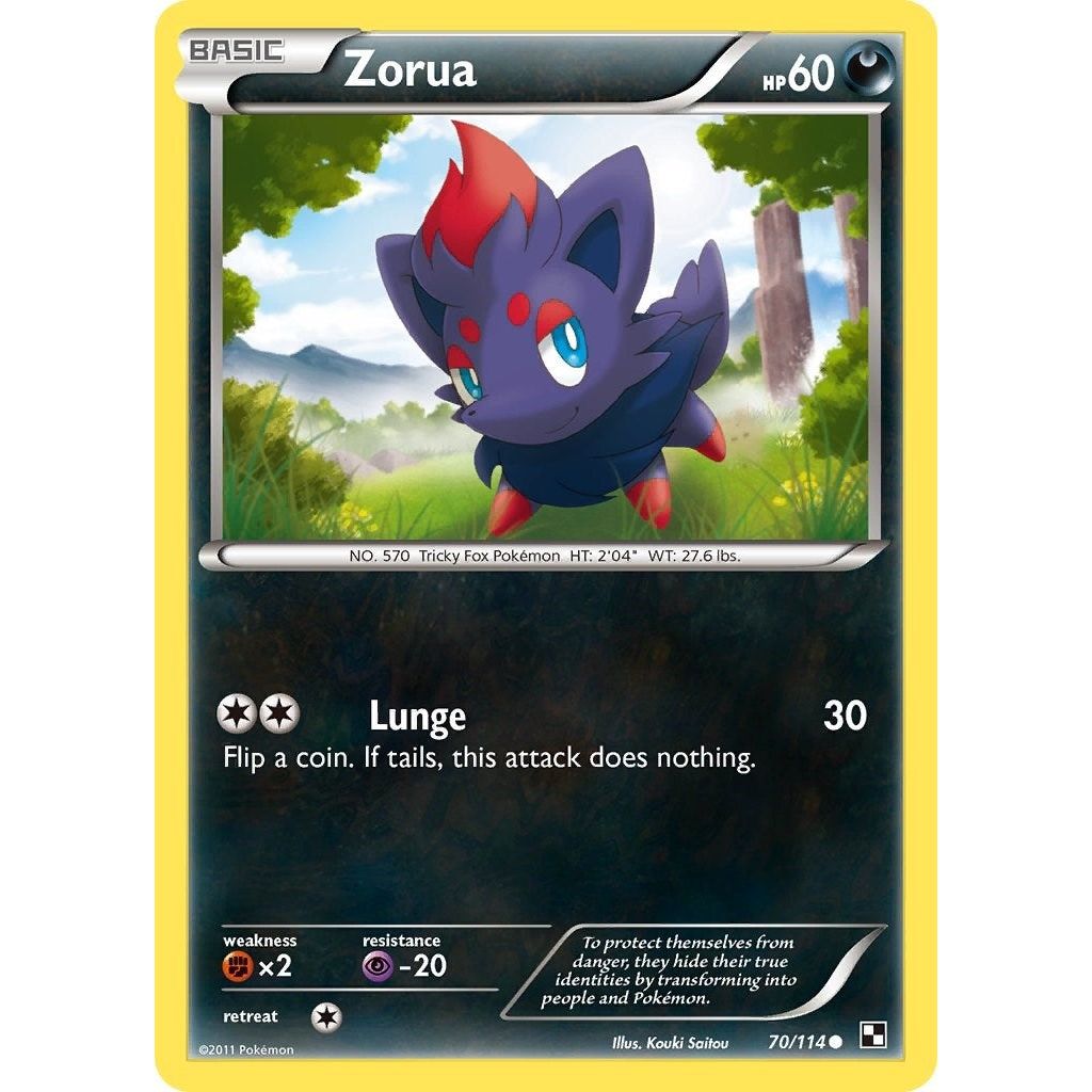 Zorua (70/114) (BLW)