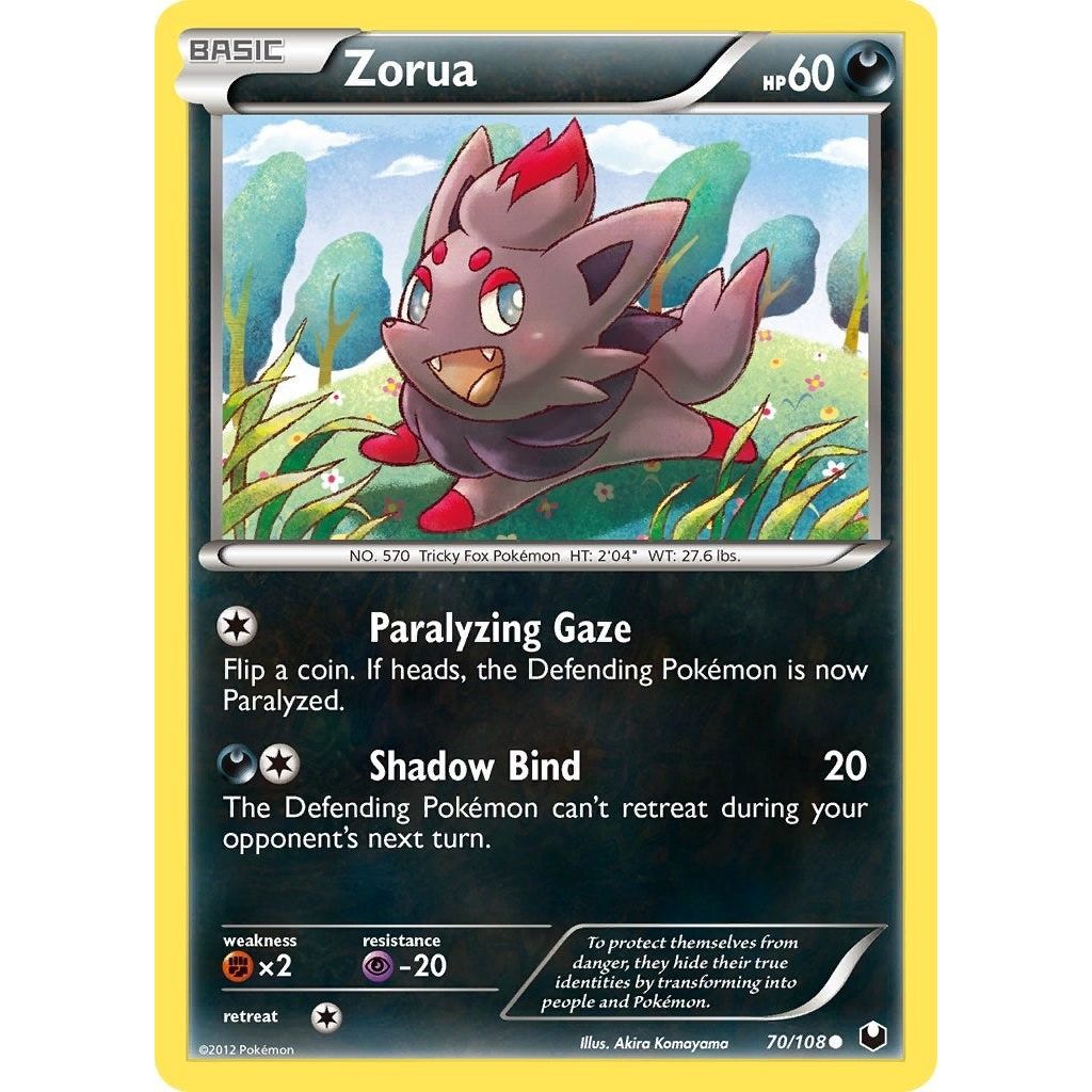 Zorua (70) (70/108) (DEX)