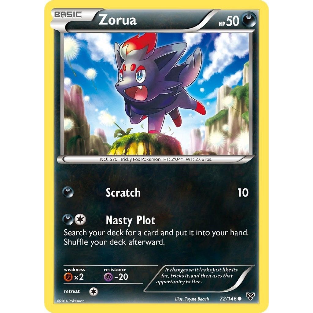 Zorua (72/146) (XY)