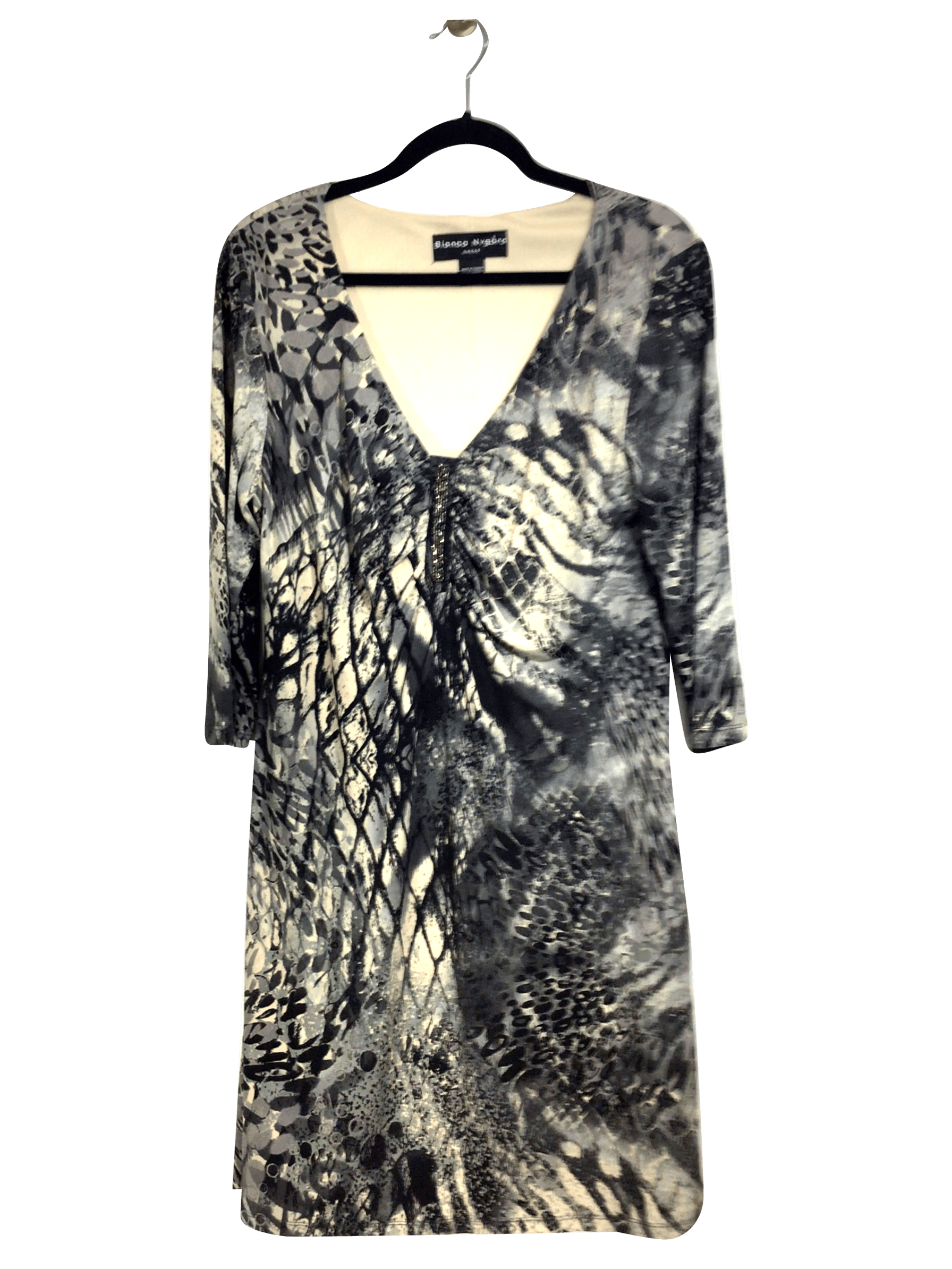 BIANCA NYGARD Midi Dress Regular fit in Gray - 14