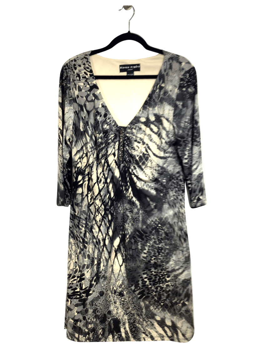 BIANCA NYGARD Midi Dress Regular fit in Gray - 14