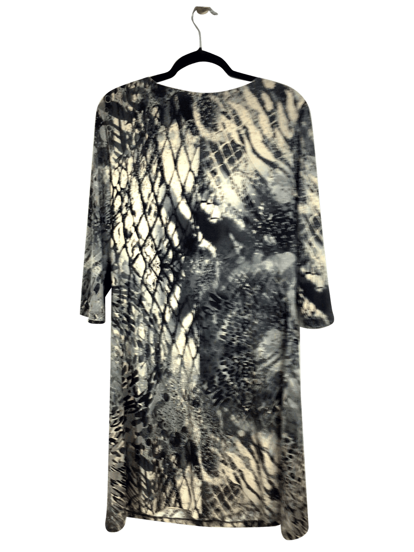 BIANCA NYGARD Midi Dress Regular fit in Gray - 14