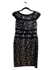 ADRIANNA PAPELL Midi Dress Regular fit in Black - 6