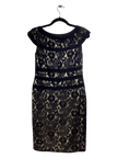 ADRIANNA PAPELL Midi Dress Regular fit in Black - 6