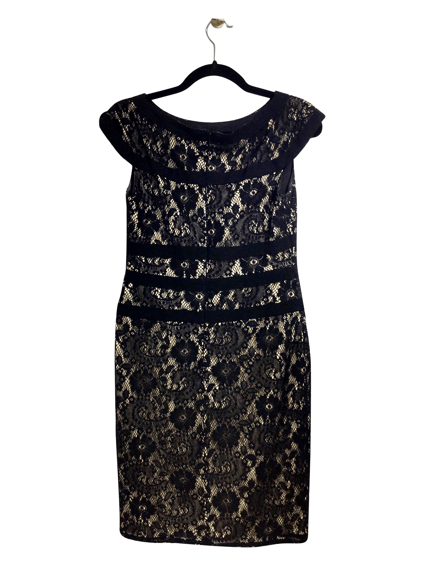 ADRIANNA PAPELL Midi Dress Regular fit in Black - 6