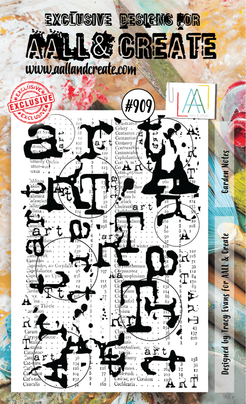 AALL and Create Stamp Set -909 - Garden Notes