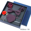 8-Piece Men's Formal Wear Gift Box Set – Bow Tie, Pocket Square, Cufflinks & Tie Clip | Canada & USA