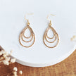 DANIELLA Water Drop Charm Earrings