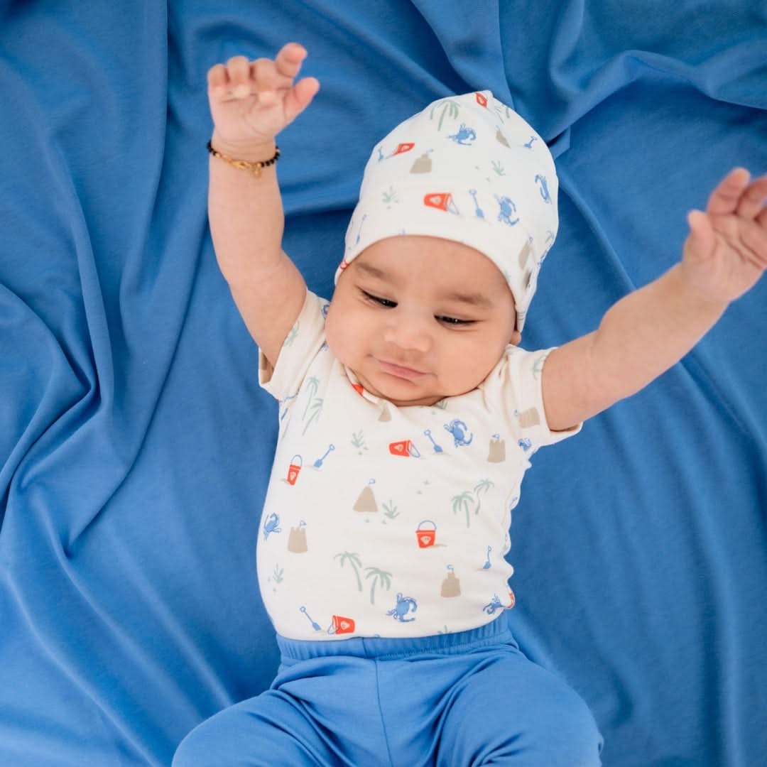 Bamboo Baby Short-Sleeved Onesie | Coastal Keepsakes