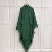 Arabic Baotou Cover Fashion Solid Color Gown Lace Headscarf