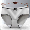Women's Fashion Casual Threaded Mid-rise Shorts underpant 8pcs