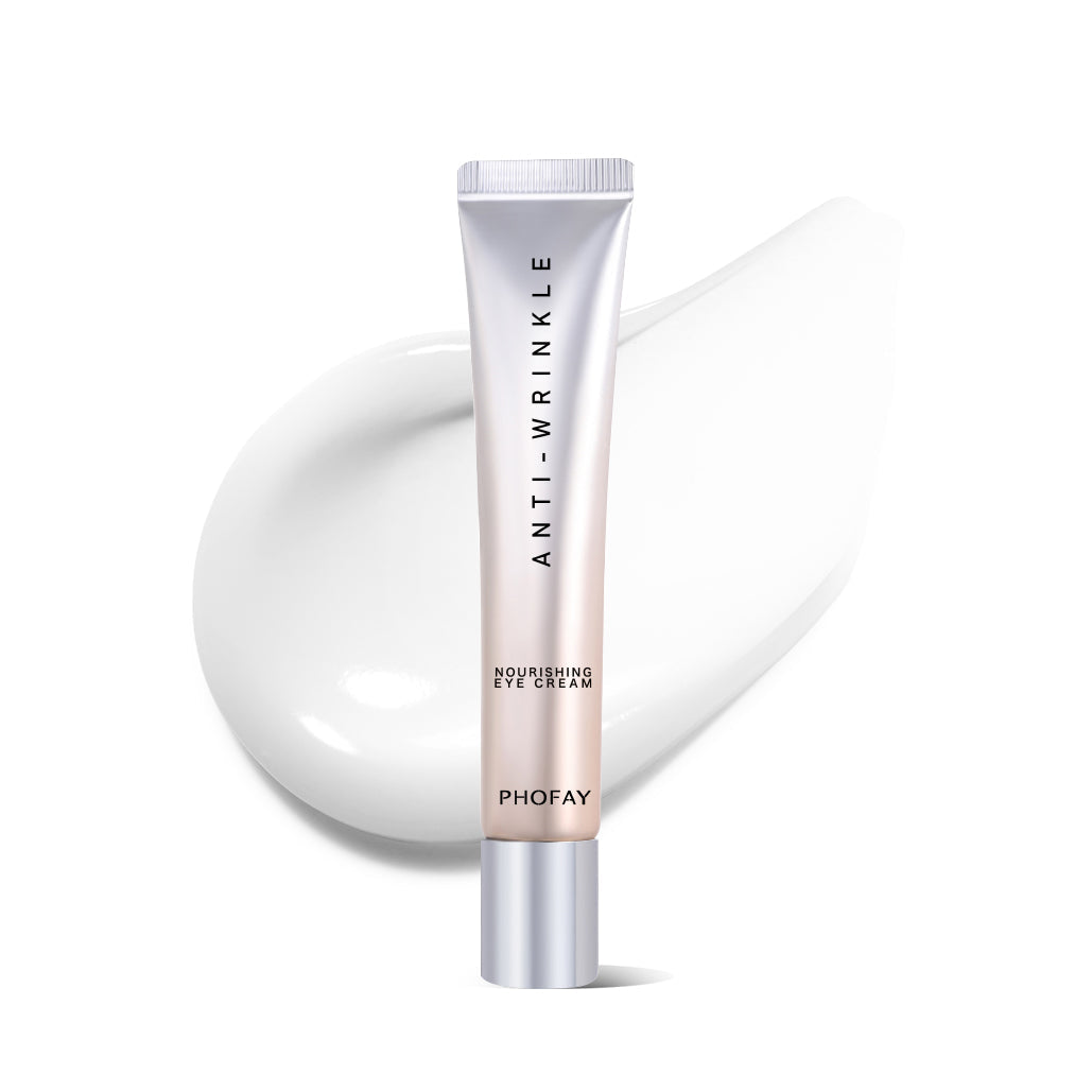 PHOFAY Anti-Wrinkle Moisturizing Eye Cream with Massage Head – 14ML