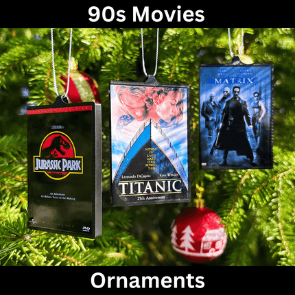 90s Movies Ornaments