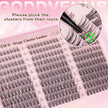 Goddvenus Lash Clusters Kit 9-14mm 300pcs Wispy Eyelash Cluster Lashes Natural DIY Lash Extension Kit Short Cluster Eyelash Extensions C Curl 🍁 All In One Marketplace Canada