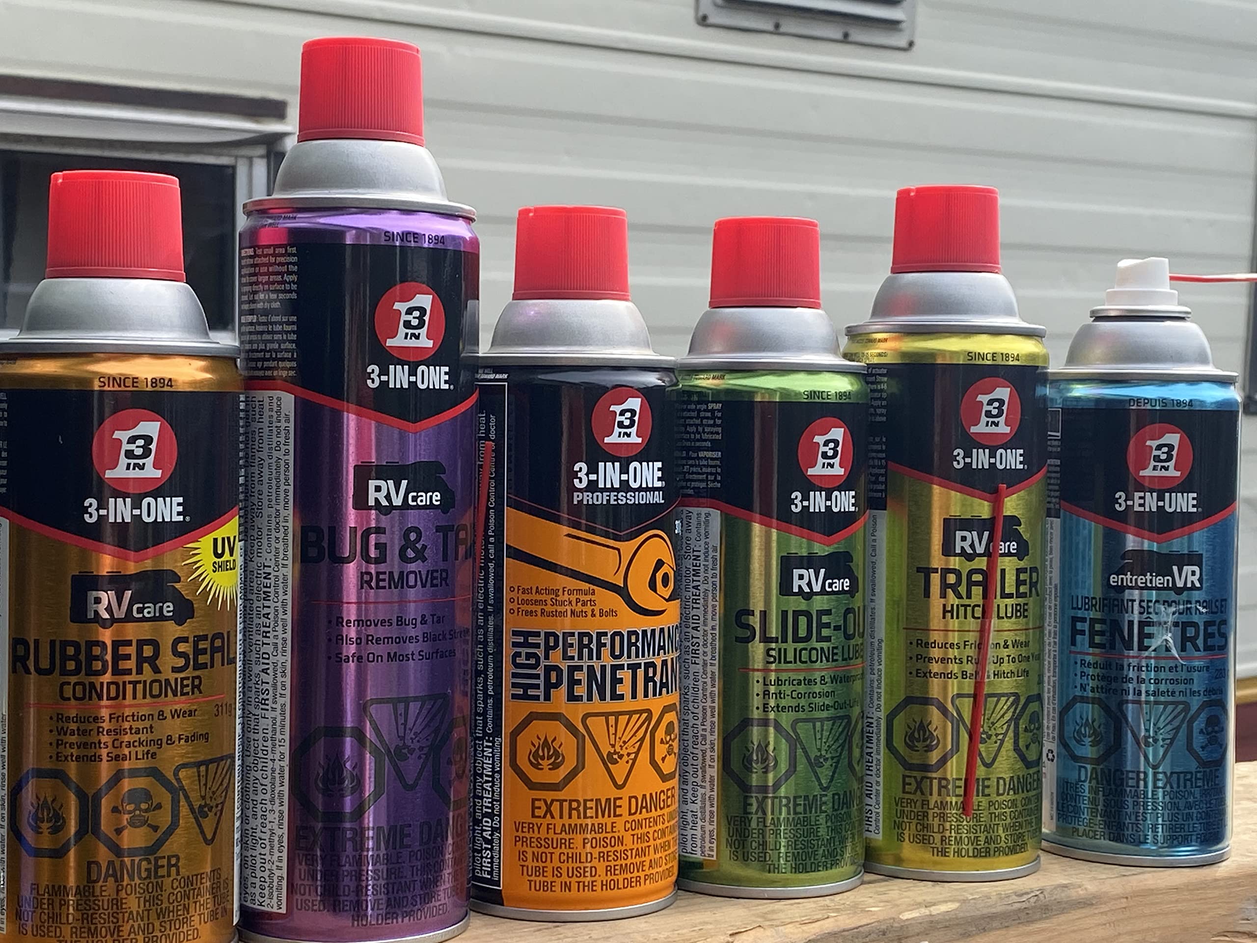 3-in-ONE RV Care Rubber Seal Conditioner 311g | Seal in Long-Lasting Protection from Weather and Sun by Using a Mess-Free Rubber Seal Conditioner with UV Shield | 01290 | Single Can 🍁 All In One Marketplace Canada