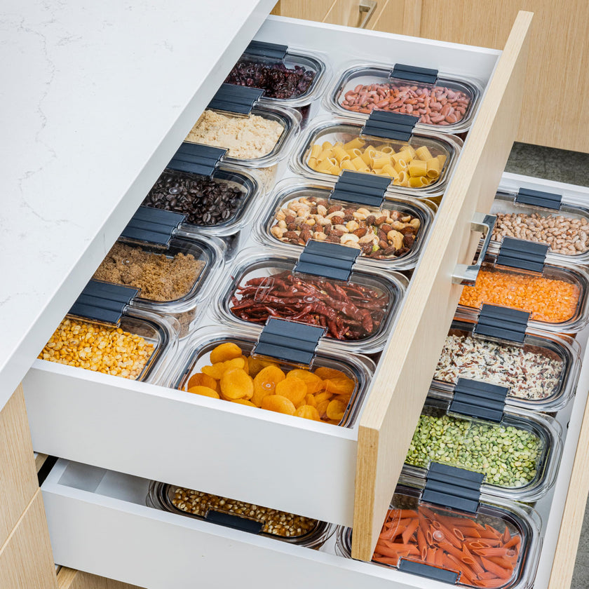 Rubbermaid 44-Piece Brilliance Food Storage Containers with Lids for Lunch, Meal Prep and Leftovers, Dishwasher Safe, Leak-Proof & BPA-Free 🍁 All In One Marketplace Canada