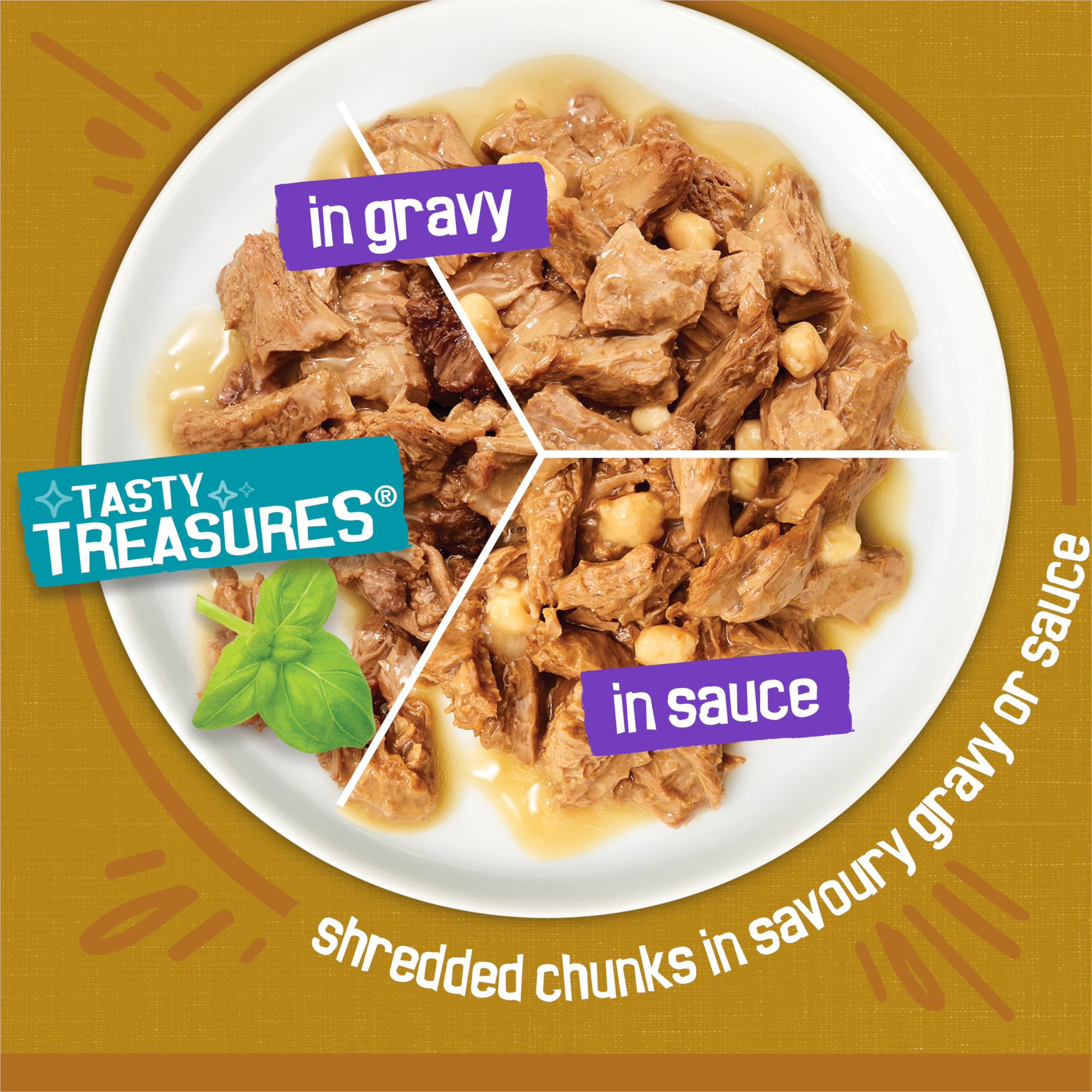 Friskies Tasty Treasures Wet Cat Food, Poultry & Fish Combo Variety Pack 3 Flavours - 156 g Can (24 Pack) 🍁 All In One Marketplace Canada