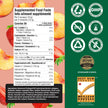 Organika Canadian-Made Electrolytes + Enhanced Collagen - Strawberry Peach Flavour - Sugar-Free Hydration | 5g Protein + 100% of Daily Vitamin C - 360g, 30 Servings 🍁 All In One Marketplace Canada
