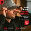 NoCry Clear Safety Glasses for Men and Women with Anti-Fog and Scratch Resistant Wrap Around Lenses, Adjustable Temples and Nose Pads — ANSI Z87 Certified Protective Eyewear with 100% UV Shielding 🍁 All In One Marketplace Canada
