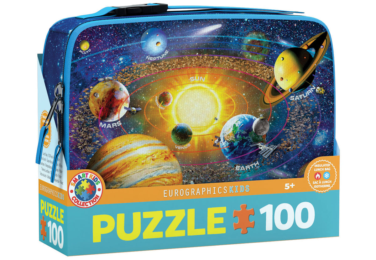 Eurographics - The Solar System Lunch Bag (LUNCH BAG 100-Piece Puzzle)