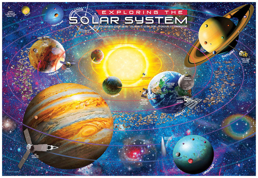 Eurographics - The Solar System Lunch Bag (LUNCH BAG 100-Piece Puzzle)