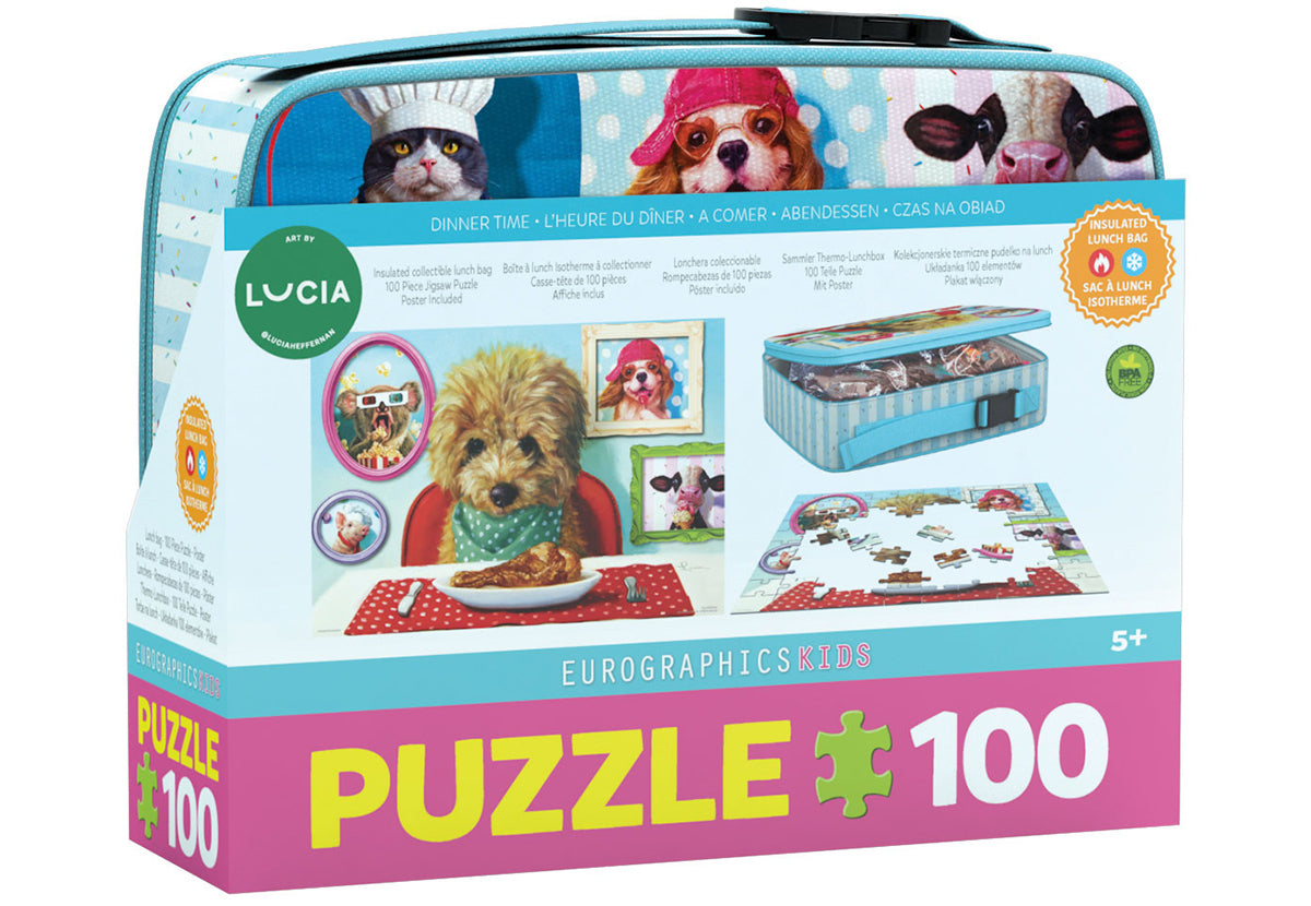 Eurographics - Sac à lunch pour le dîner (Puzzle 100 pièces)