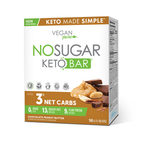 No Sugar Company - Keto Bar ChocPB (4pk)