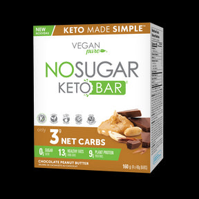 No Sugar Company - Keto Bar ChocPB (4pk)
